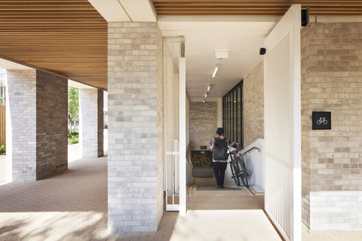 Brooklands Workplace Campus / Allies and Morrison - Interior Photography, Brick, Concrete