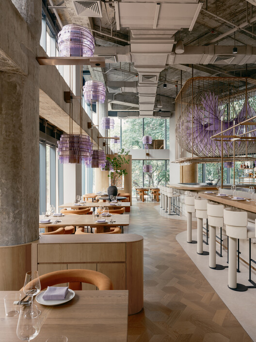 Aster by Joshua Paris / 如莫空间设计 - 室内图, 木头, 灯, 玻璃, 椅子