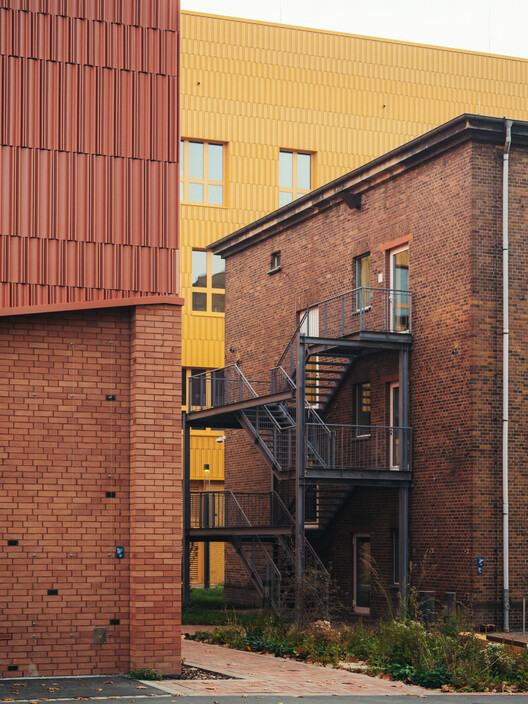 Power Station Leipzig  / atelier st - Exterior Photography, Wood, Brick