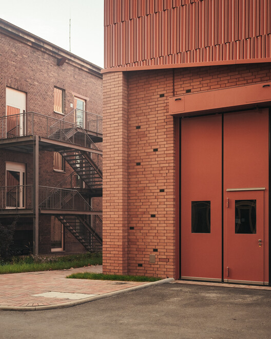 Power Station Leipzig  / atelier st - Exterior Photography, Wood, Brick, Concrete