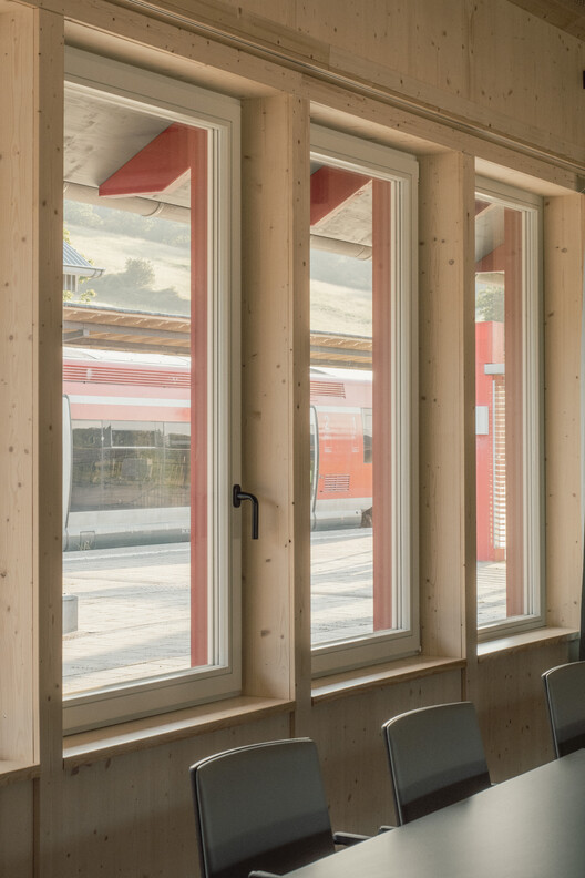 Community Center Rottenbach / atelier st - Interior Photography, Wood