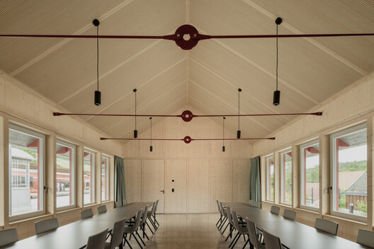Community Center Rottenbach / atelier st - Interior Photography, Dining room
