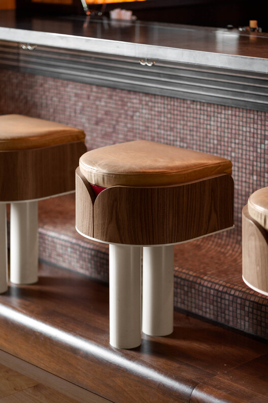 North of Brooklyn Pizzeria / MRDK - Interior Photography, Bedroom, Wood, Chair