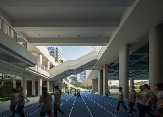 厦门市厦门大学附属科技中学五缘校区 / ONENESS STUDIO - 室内图