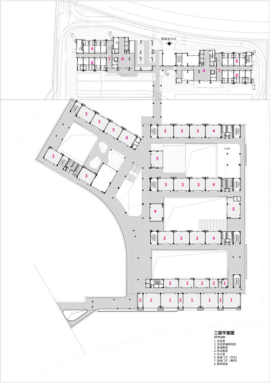 厦门市厦门大学附属科技中学五缘校区 / ONENESS STUDIO - 33 的图像 38
