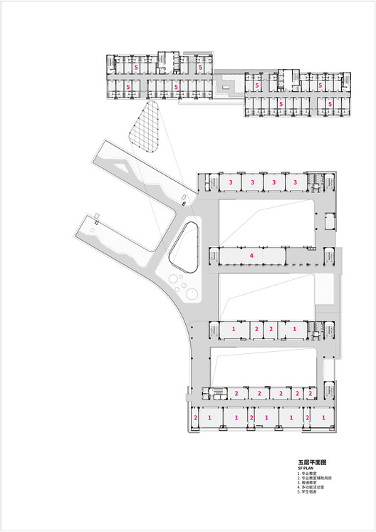 厦门市厦门大学附属科技中学五缘校区 / ONENESS STUDIO - 36 的图像 38