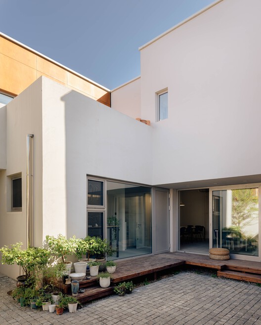 雪山村住宅 / 大料建筑 - 建筑图, 具体的, 阳台, 庭院