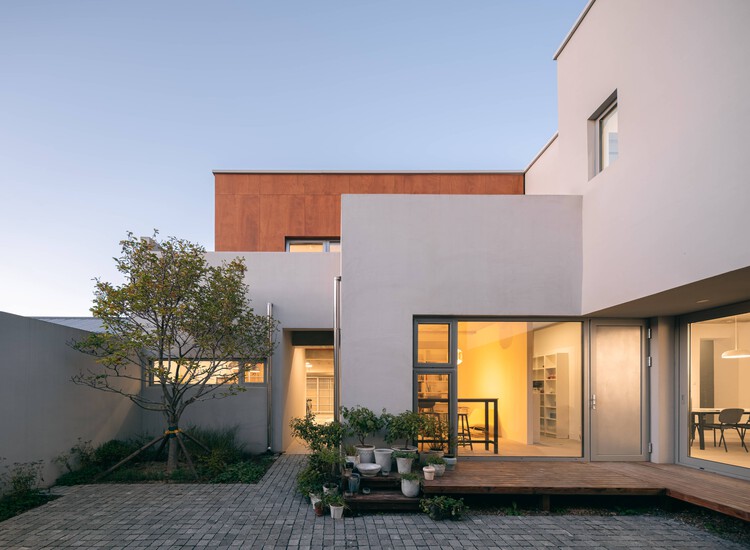 雪山村住宅 / 大料建筑 - 建筑图, 具体的, 庭院