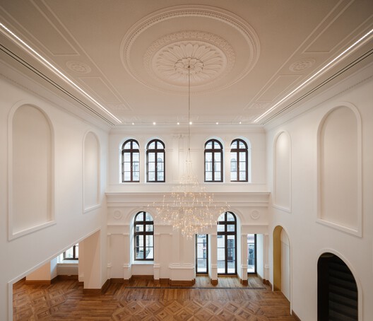 Stefan Żeromski Theatre  / WXCA - Interior Photography, Wood, Lighting, Door, Column
