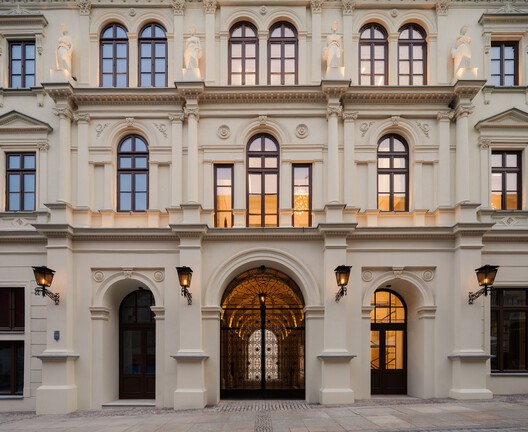 Stefan Żeromski Theatre  / WXCA - Interior Photography, Arch, Door, Column, Arcade