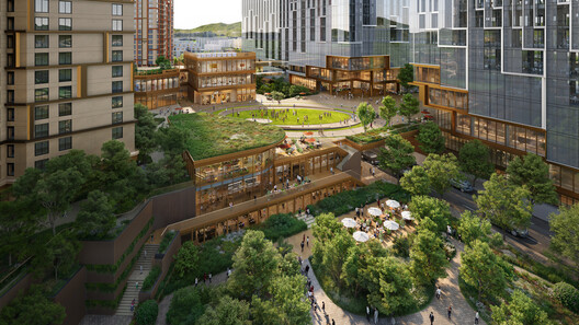 UNS Designs a 10-Minute Walkable City Master Plan for Multigenerational Living in Seoul, South Korea - Image 4 of 11