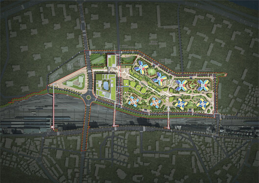 UNS Designs a 10-Minute Walkable City Master Plan for Multigenerational Living in Seoul, South Korea - Image 8 of 11
