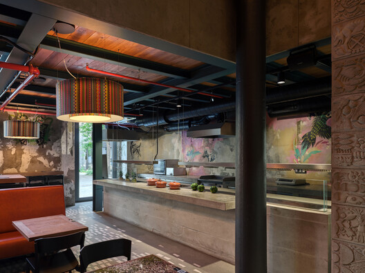 Mexická Restaurant / 20-20 Architekti - Interior Photography, Lighting