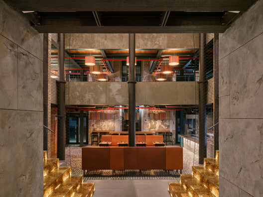 Mexická Restaurant / 20-20 Architekti - Interior Photography, Wood, Lighting