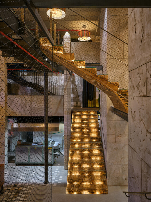 Mexická Restaurant / 20-20 Architekti - Interior Photography, Lighting, Stairs
