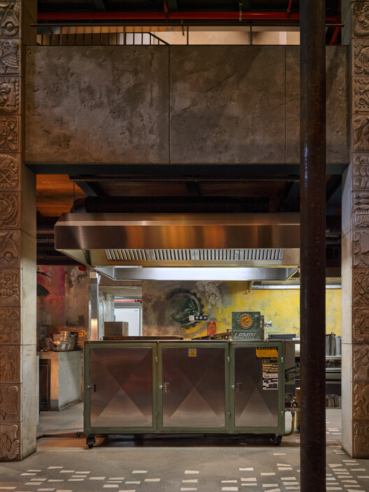 Mexická Restaurant / 20-20 Architekti - Interior Photography, Lighting