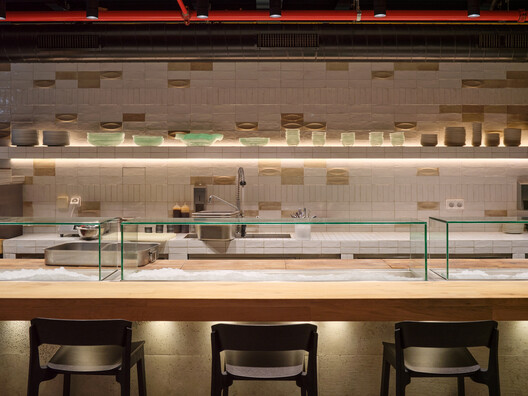 Mexická Restaurant / 20-20 Architekti - Interior Photography, Kitchen, Wood
