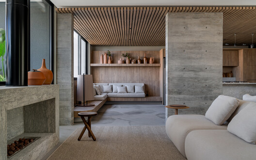 Edifício Flora / IDEIA1 - Fotografia de Interiores, Sala de Estar, Madeira, Sofá, Mesa, Cadeira