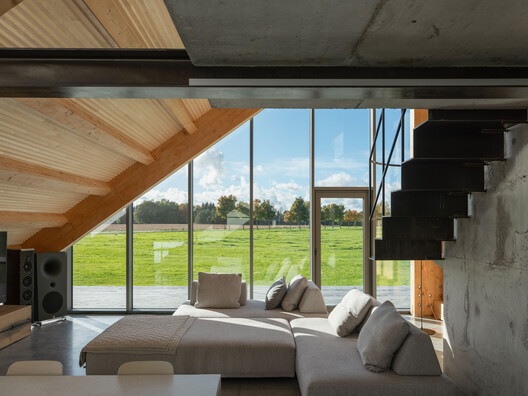 Utriai Storage Barn  / Architectural Bureau G.Natkevicius & Partners - Interior Photography, Living Room, Wood, Beam