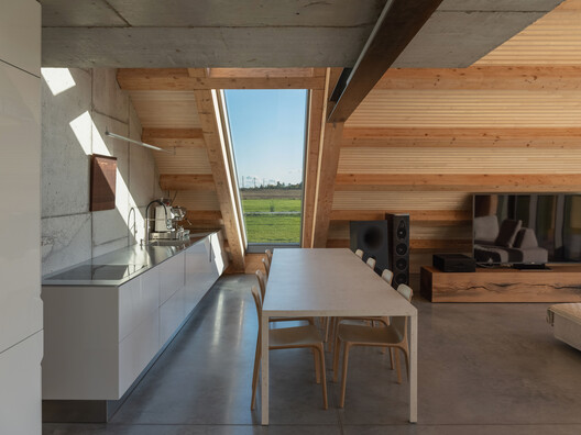 Utriai Storage Barn  / Architectural Bureau G.Natkevicius & Partners - Interior Photography, Kitchen, Wood, Beam