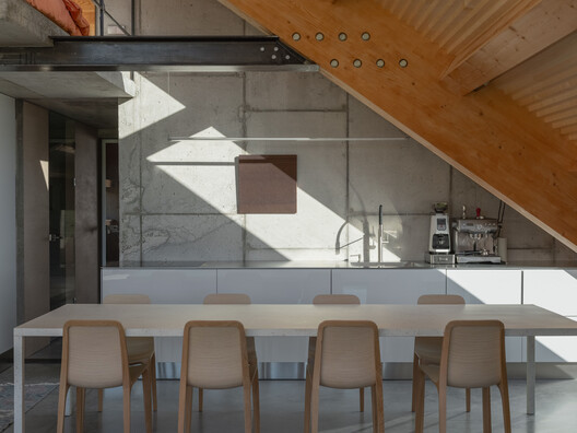 Utriai Storage Barn  / Architectural Bureau G.Natkevicius & Partners - Interior Photography, Dining room, Chair
