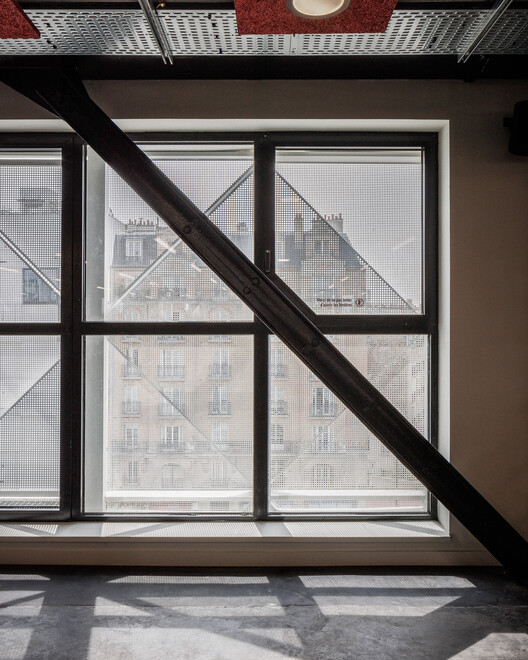 Ampliación de la Escuela 42UP / AR Studio d'Architectures Ampliación de la Escuela 42UP / AR Studio d'Architectures - Fotografía interior, Vidrio