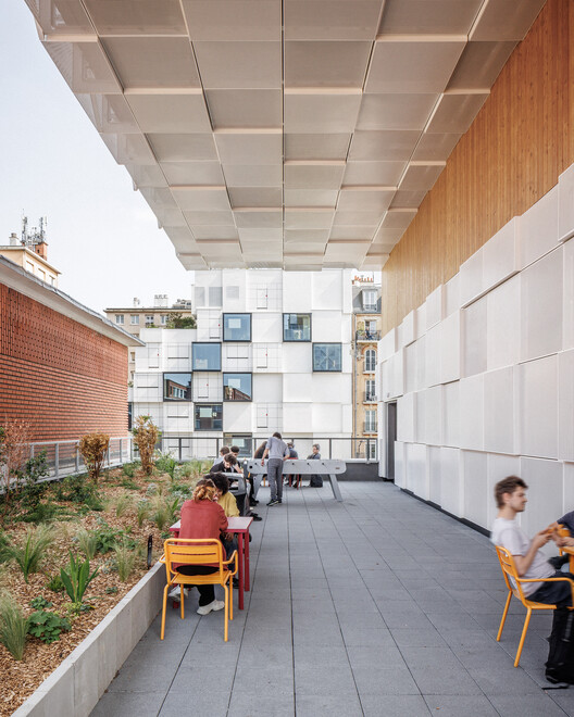 Ampliación Escuela 42UP / AR Studio d'Architectures - Fotografía de Interiores