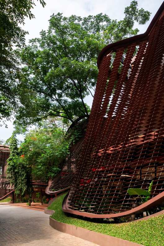 Lattice Creative Garden / RAD+ar (Research Artistic Design + architecture) - Exterior Photography, Wood, Garden