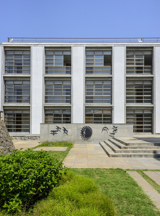 Kirloskar Institute of Advanced Management Studies / CCBA Designs - Exterior Photography, Concrete