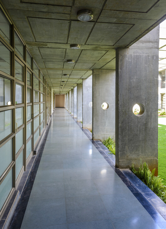 Kirloskar Institute of Advanced Management Studies / CCBA Designs - Interior Photography, Concrete