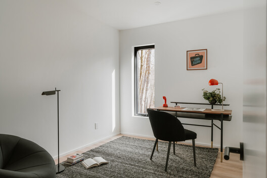 Forest Edge House / Marc Thorpe Design - Interior Photography, Wood, Table, Chair
