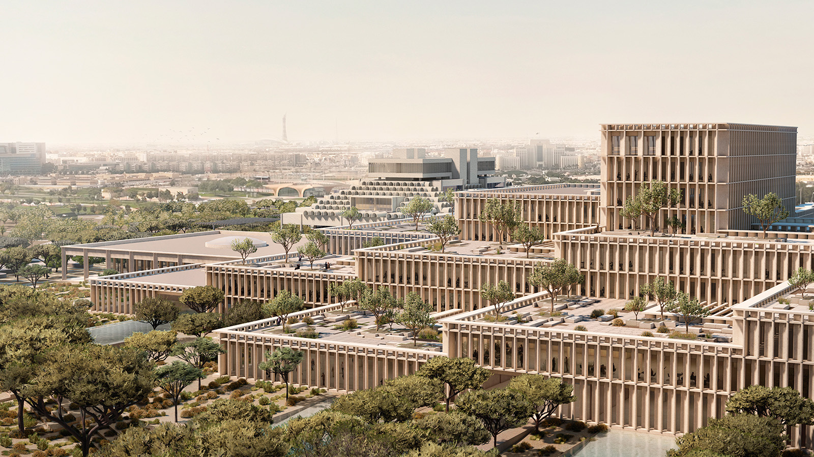 Frida Escobedo to Design Qatar's New Ministry Building with Adaptive Reuse of a Modernist Landmark in Doha