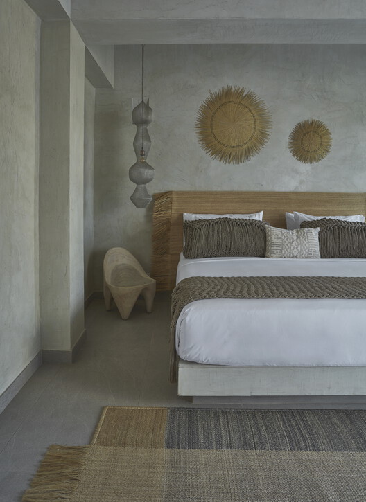 Casa Azurra la Carbonera / Vladimir Caballero + Lorena Pulecio - Fotografía de interiores, Dormitorio, Cama