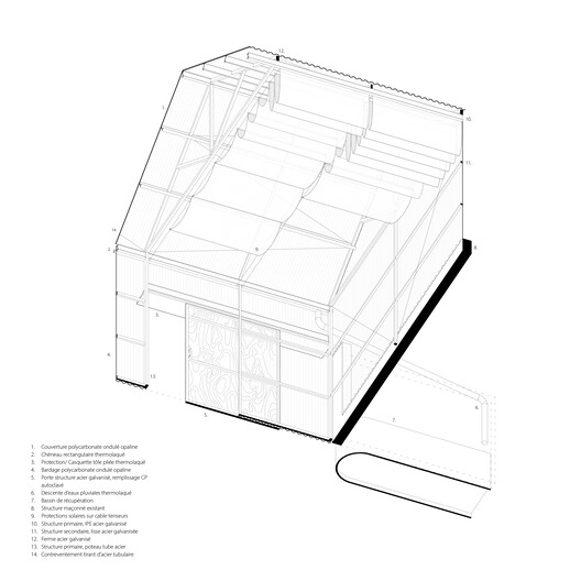 An Educational Farm on the Roof / rerum architectes An Educational Farm on the Roof / rerum architectes - Image 21 of 27