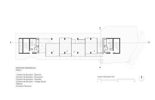  Edificio Ciencias Humanas - Universidad Industrial de Santander / taller de arquitectura de bogotá - Imagen 15 de 17