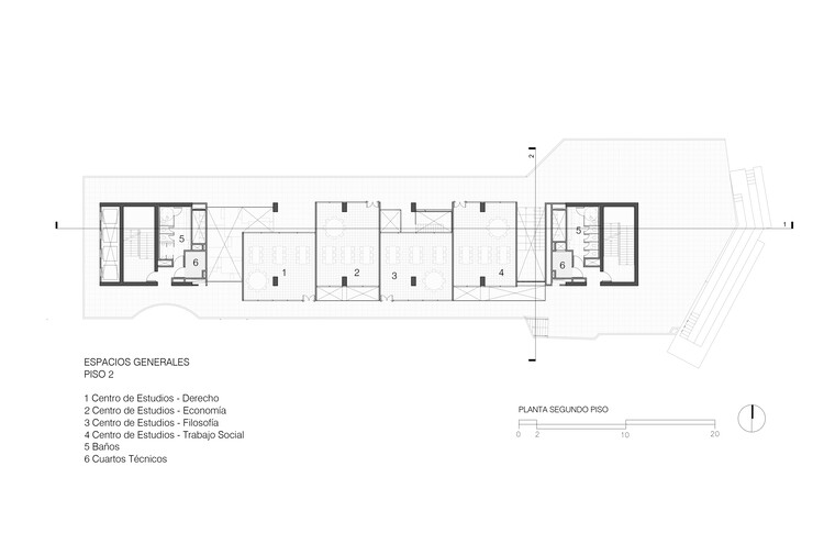  Edificio Ciencias Humanas - Universidad Industrial de Santander / taller de arquitectura de bogotá - Imagen 15 de 17