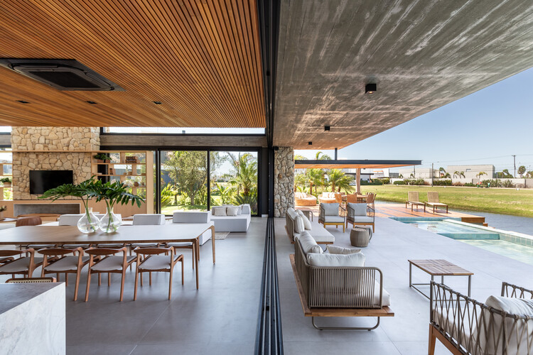 Casa J10 / Martin arquitetura + engenharia - Fotografia de Interiores, Sala de Jantar, Madeira