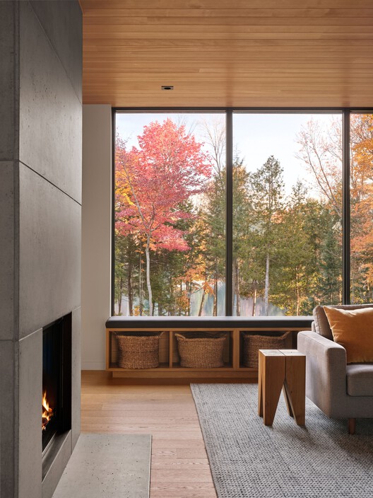 Long Lake Cottage / Dubbeldam Architecture + Design Long Lake Cottage / Dubbeldam Architecture + Design - Interior Photography, Wood, Glass