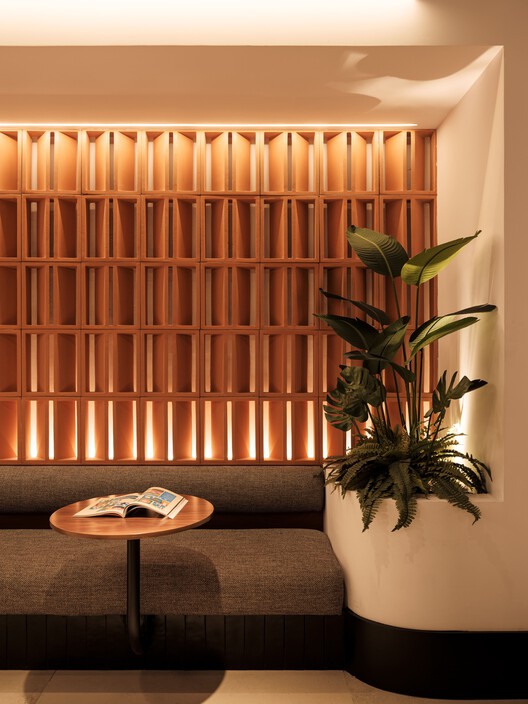 Oficinas Grupo EXIM + CIOSA / Ribba Estudio + Angular Oficinas Grupo EXIM + CIOSA / Ribba Estudio + Angular - Fotografía interior, Madera