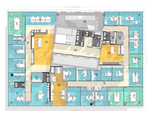 Oficinas Grupo EXIM + CIOSA / Ribba Estudio + Angular Oficinas Grupo EXIM + CIOSA / Ribba Estudio + Angular - Imagen 17 de 20