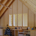 The Apple House / Okra Studio - Interior Photography, Educational Architecture, Kitchen, Beam