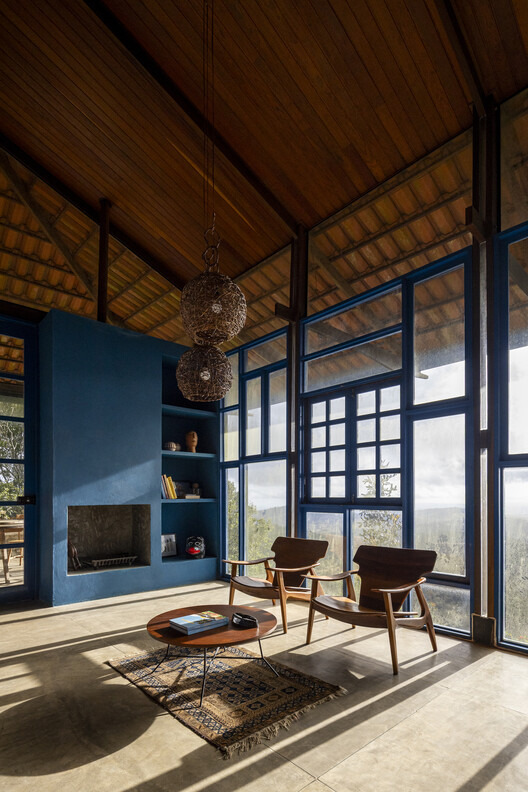 Casas Itaara da Serra / Pablo Patriota Arquitetos Associados - Fotografia de Interiores, Madeira, Cadeira