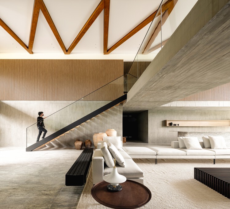 Casa Tangram / TETRO Arquitetura - Fotografia de Interiores, Cozinha, Madeira, Viga