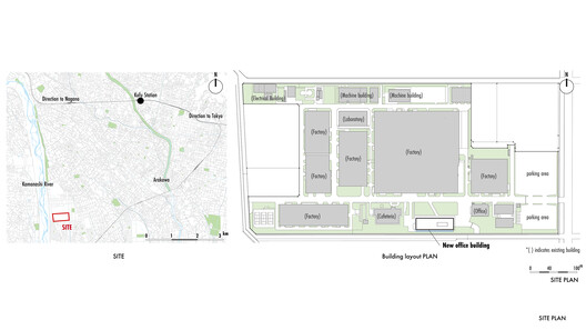 KITO Yamanashi Head Office / Takenaka Corporation - Image 13 of 19