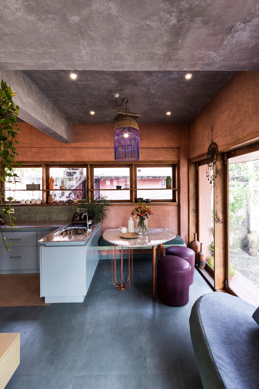 KOODU Weaving a Nest / NO Architects Designers and Social Artists KOODU Weaving a Nest / NO Architects Designers and Social Artists - Interior Photography, Kitchen, Wood, Lighting, Countertop, Chair