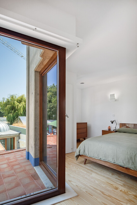 Casa Cacheux-Panciotto / Alessandro Pepe Arquitecto - Fotografia de Interiores, Dormitório, Madeira, Porta, Vidro