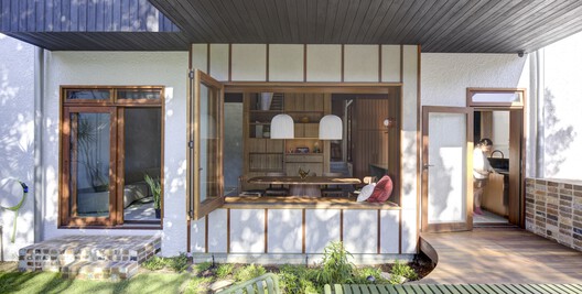 Waverley House / Sam Crawford Architects - Interior Photography, Kitchen, Wood