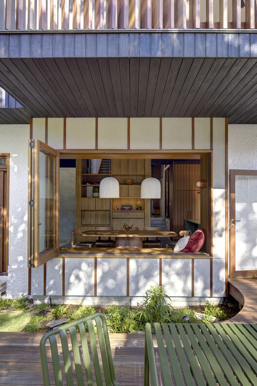 Waverley House / Sam Crawford Architects - Interior Photography, Kitchen, Wood, Deck, Balcony, Patio