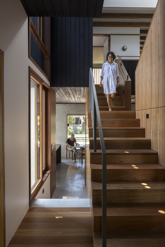 Waverley House / Sam Crawford Architects - Interior Photography, Stairs, Wood