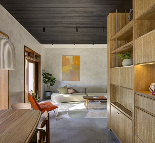 Waverley House / Sam Crawford Architects - Interior Photography, Wood, Lighting, Table, Chair